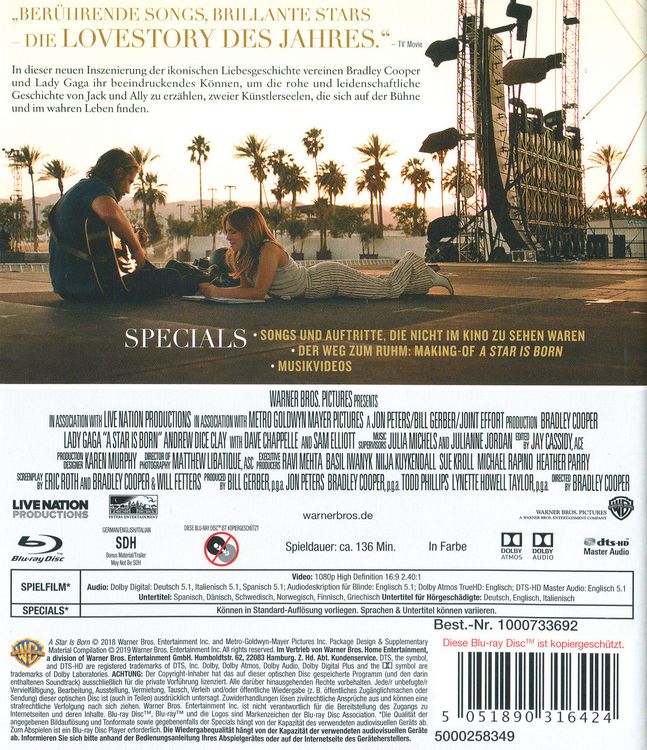 Produktbild: A Star is Born