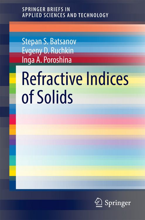 Produktbild: Refractive Indices of Solids