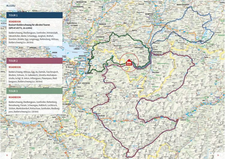 Produktbild: Motorrad Reisef&uuml;hrer Biker Weekends Deutschland