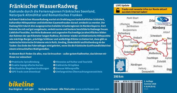 Produktbild: Fr&auml;nkischer WasserRadweg