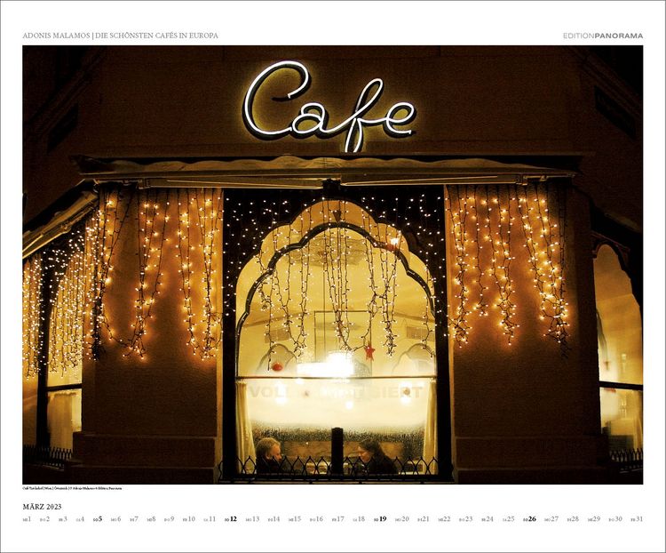 Produktbild: Die sch&ouml;nsten Caf&eacute;s in Europa 2023