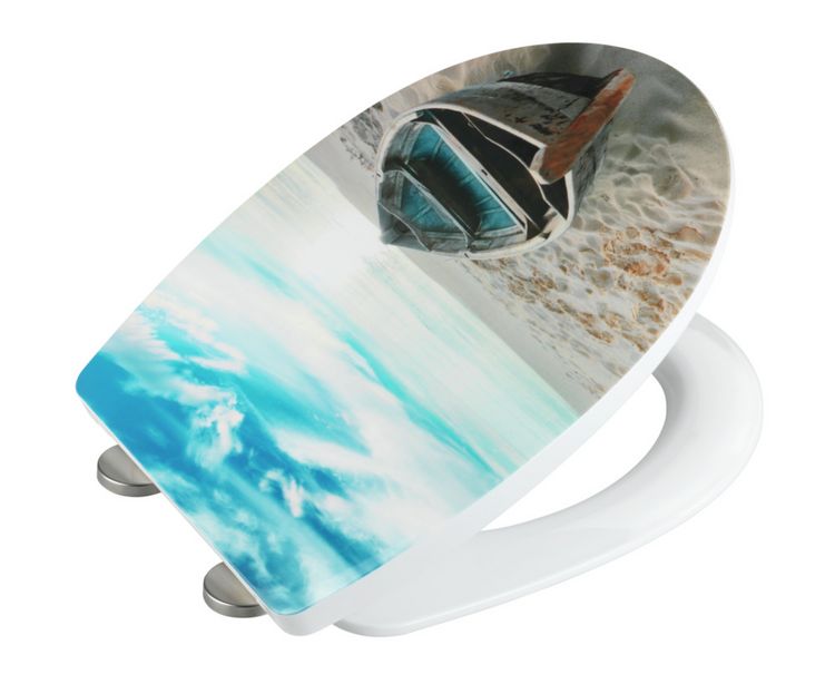 Produktbild: WC-Sitz Boat High Gloss, aus bruchstabilem Thermoplast