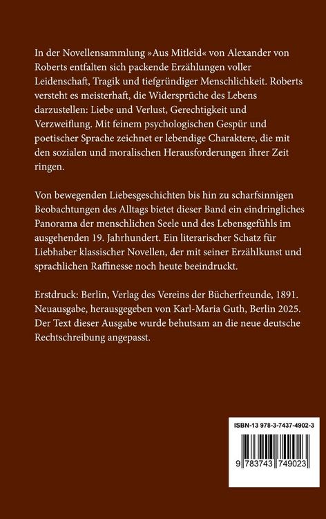 Produktbild: Aus Mitleid