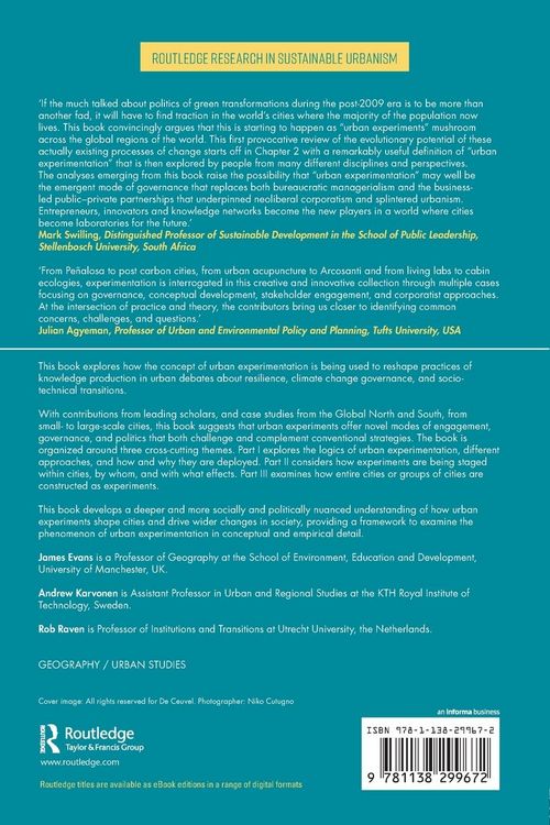 Produktbild: The Experimental City