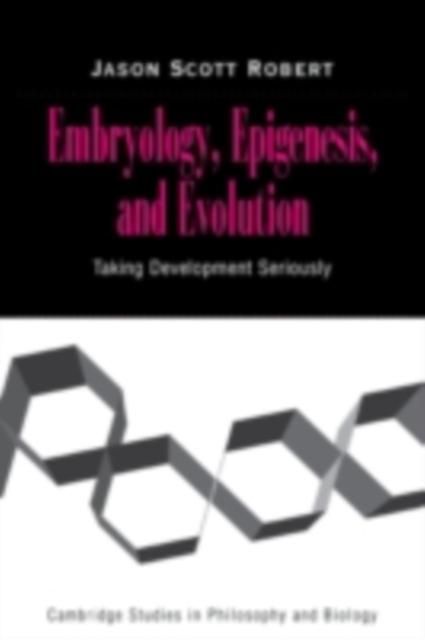 Produktbild: Embryology, Epigenesis and Evolution