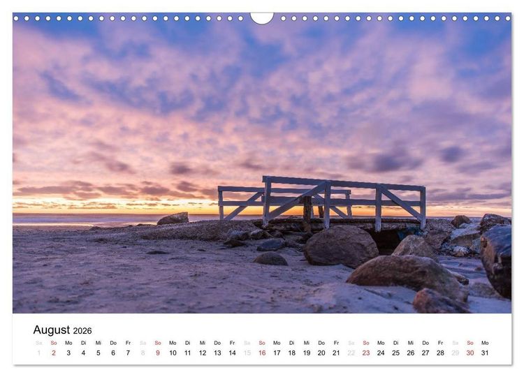 Produktbild: Lichter J&uuml;tlands (Wandkalender 2026 DIN A3 quer), CALVENDO Monatskalender