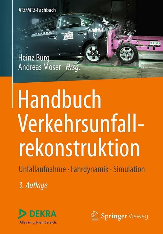 Produktbild: Handbuch Verkehrsunfallrekonstruktion