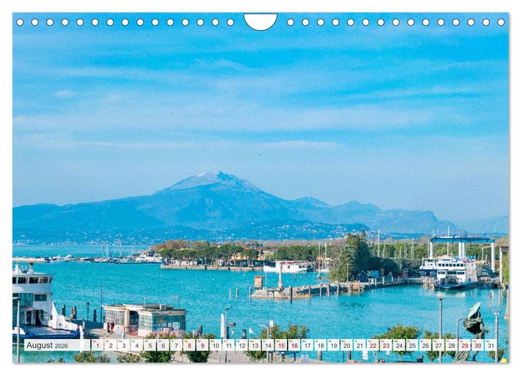 Produktbild: Traumziel am Gardasee. Peschiera del Garda (Wandkalender 2026 DIN A4 quer), CALVENDO Monatskalender