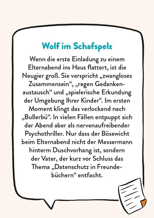 Produktbild: Survival Guide f&uuml;r den Elternabend