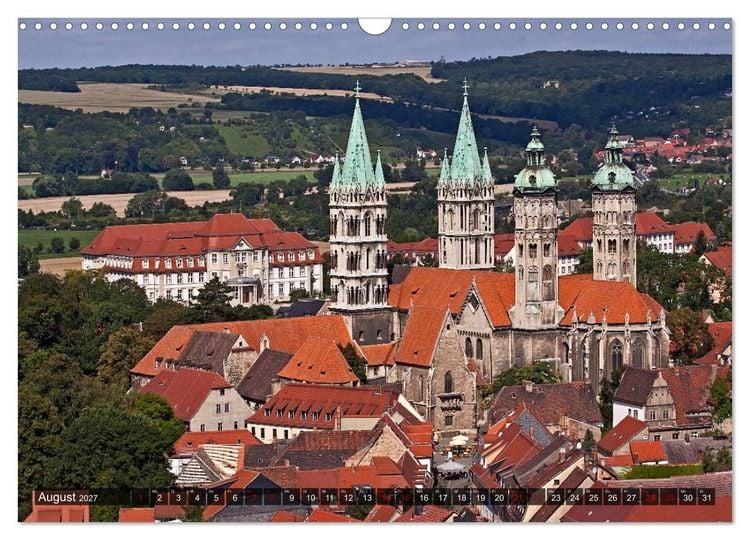 Produktbild: Naumburg - Kleinod an der Saale (Wandkalender 2027 DIN A3 quer), CALVENDO Monatskalender