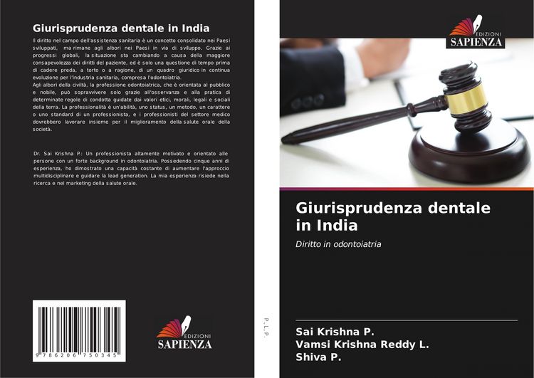 Produktbild: Giurisprudenza dentale in India
