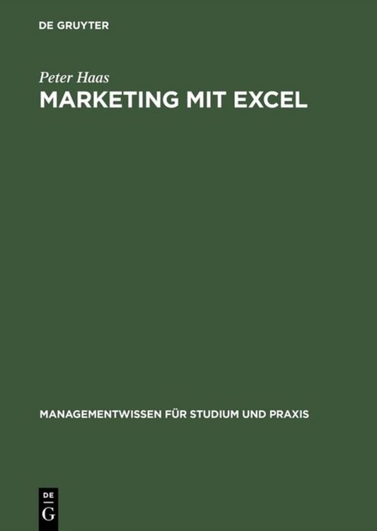Produktbild: Marketing mit Excel