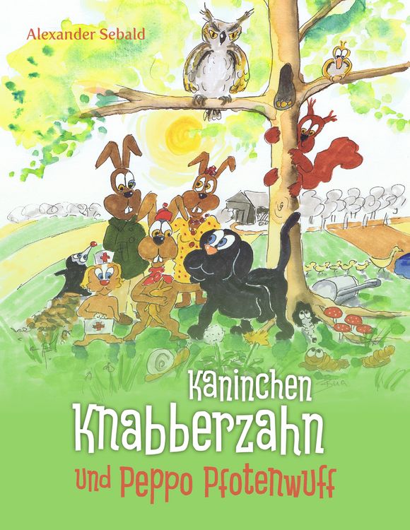 Produktbild: Kaninchen Knabberzahn und Peppo Pfotenwuff