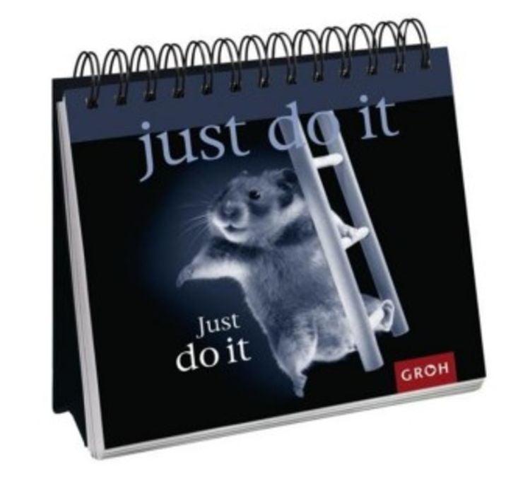 Produktbild: Just do it, Spiralbuch