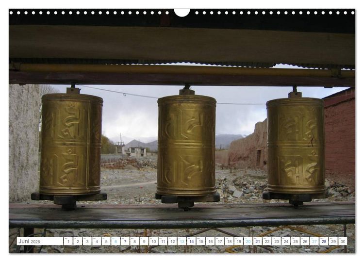 Produktbild: Tibet (Wandkalender 2026 DIN A3 quer), CALVENDO Monatskalender