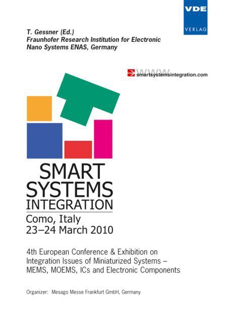 Produktbild: Smart Systems Integration 2010, CD-ROM