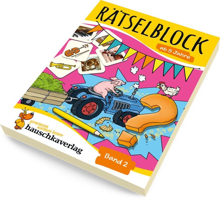 Rätselblock ab 5 Jahre - Band 2