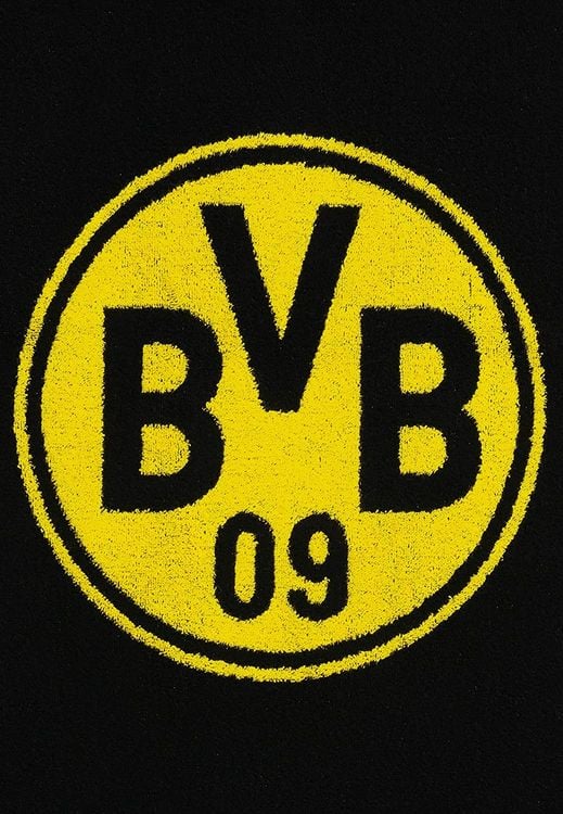 Produktbild: BVB 19801300 - BVB Duschtuch Emblem, Baumwolle, 140x70 cm, Borussia Dortmund 09