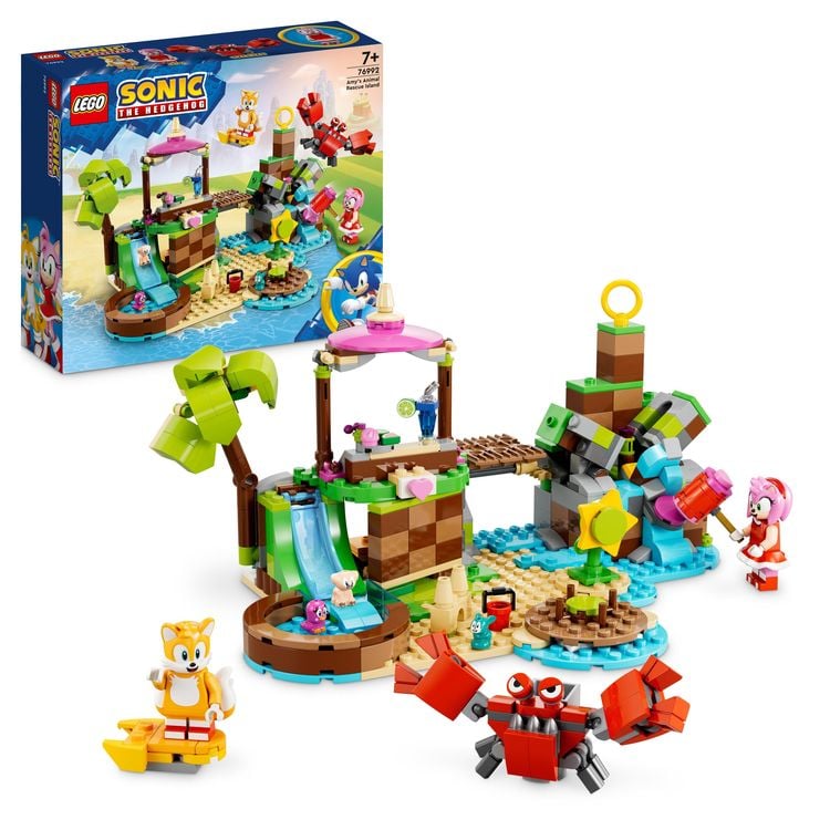 Produktbild: LEGO Sonic the Hedgehog 76992 Amys Tierrettungsinsel Set mit 6 Figuren