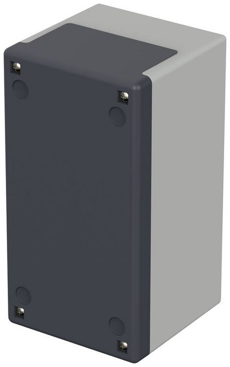 Produktbild: Bopla Element E 445 05445000 Elektronikgeh&auml;use 150 x 80 x 80 Polystyrol Lichtgrau (RAL 7035), Graphitgrau (RAL 7024) 1 St.