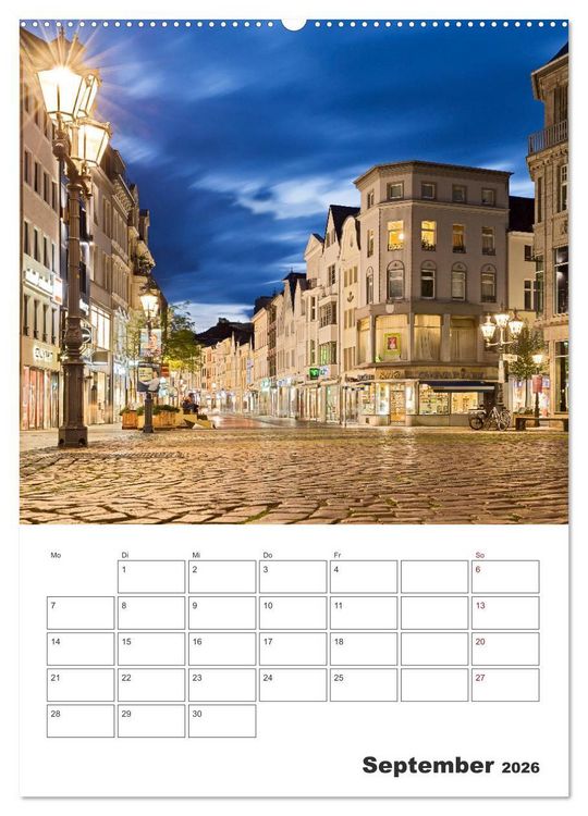 Produktbild: Beethovenstadt Bonn (Wandkalender 2026 DIN A2 hoch), CALVENDO Monatskalender