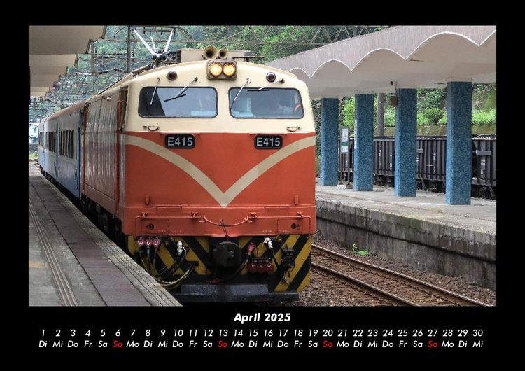 Produktbild: Züge 2025 Fotokalender DIN A3