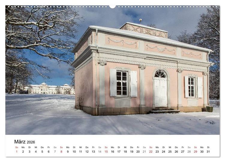 Produktbild: Fasanerie - sch&ouml;nstes Barockschloss Hessens (Wandkalender 2026 DIN A2 quer), CALVENDO Monatskalender