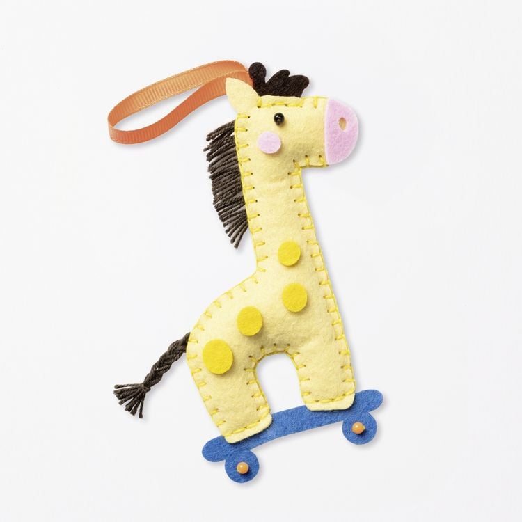 Produktbild: FOLIA&reg; Bastelfilze Mini-Filzinies, Giraffe