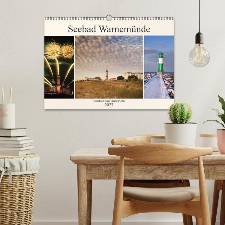 Produktbild: Seebad Warnem&uuml;nde (Wandkalender 2027 DIN A3 quer), CALVENDO Monatskalender