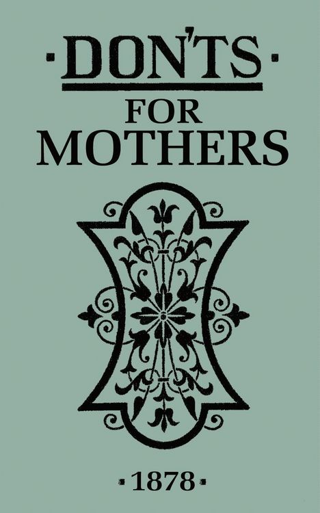 Produktbild: Don'ts for Mothers