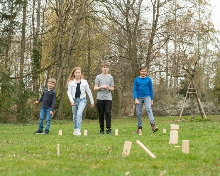 Produktbild: Outdoor active Schwedenschach Kubb 21-teilig