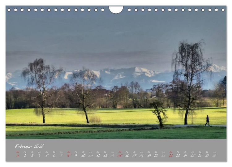 Produktbild: Farbrausch Bodensee (Wandkalender 2026 DIN A4 quer), CALVENDO Monatskalender