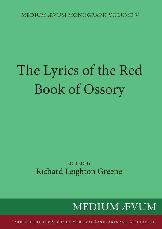 Produktbild: The Lyrics of the Red Book of Ossory