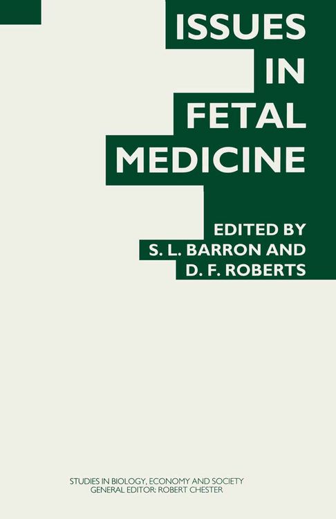 Produktbild: Issues in Fetal Medicine