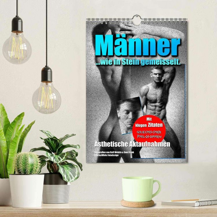 Produktbild: M&auml;nner... wie in Stein gemeisselt. (Wandkalender 2026 DIN A4 hoch), CALVENDO Monatskalender
