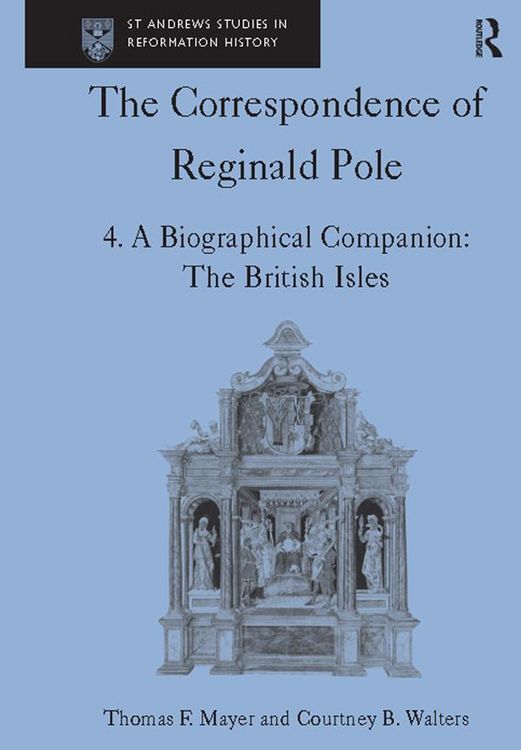Produktbild: The Correspondence of Reginald Pole