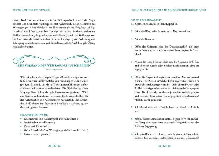 Anleitung für dein Buch der grünen Magie