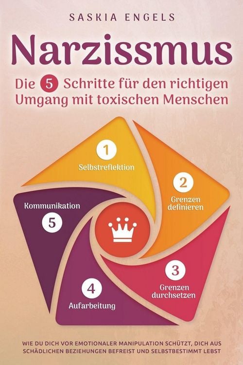Produktbild: Narzissmus - Die 5 Schritte f&uuml;r den richtigen Umgang mit toxischen Menschen