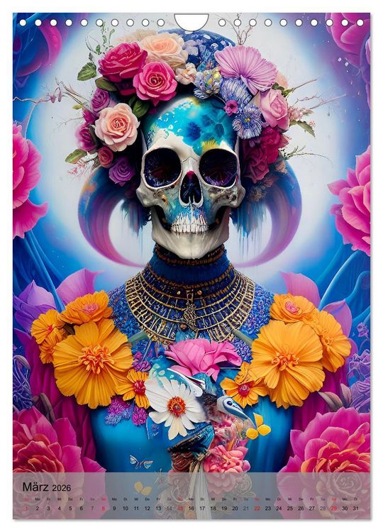 Produktbild: Beautiful Death (Wandkalender 2026 DIN A4 hoch), CALVENDO Monatskalender