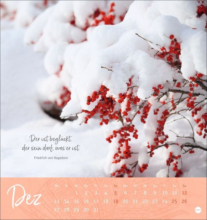 Produktbild: Tage voller Gl&uuml;ck Postkartenkalender 2027