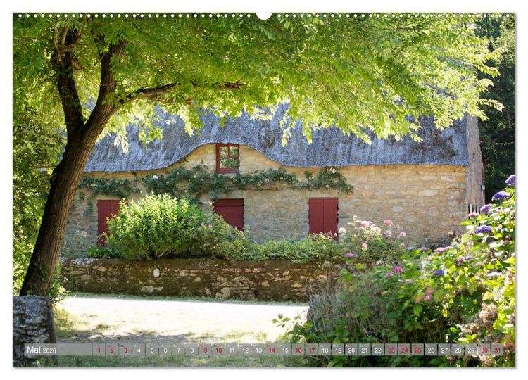 Produktbild: Momente einer Reise - Bretagne (hochwertiger Premium Wandkalender 2026 DIN A2 quer), Kunstdruck in Hochglanz