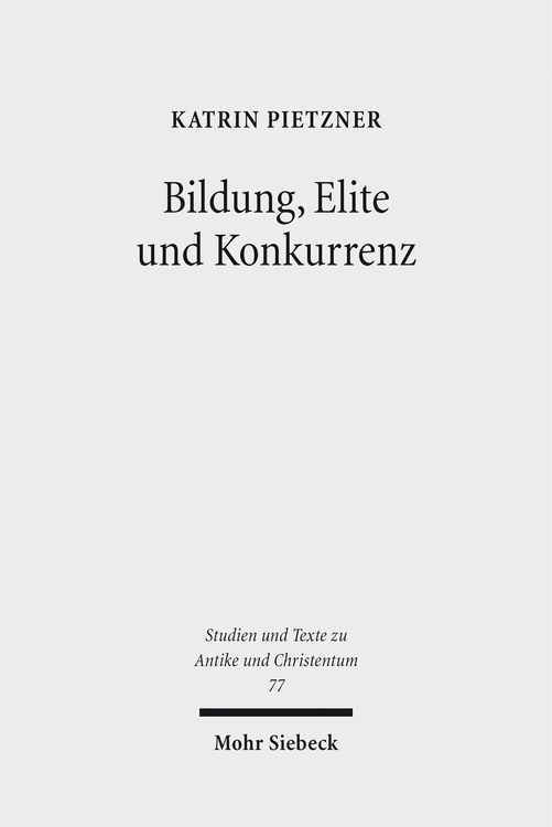 Produktbild: Bildung, Elite und Konkurrenz