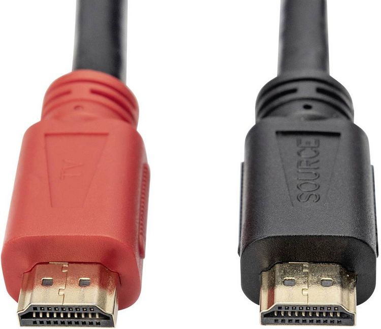 Produktbild: Digitus HDMI Anschlusskabel HDMI-A Stecker, HDMI-A Stecker 20.00 m Schwarz AK-330105-200-S vergoldete Steckkontakte HDMI-Kabel