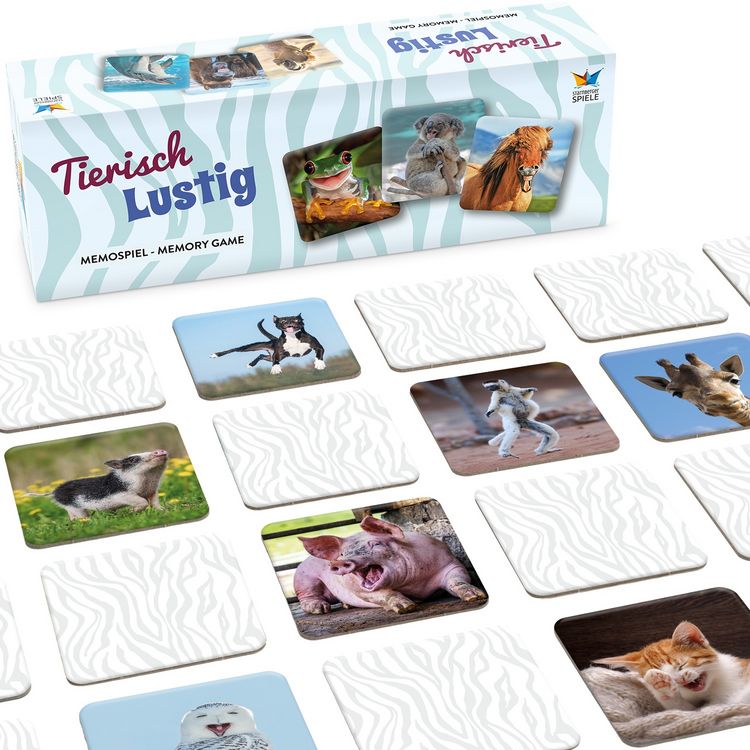 Produktbild: Tierisch Lustig - Memospiel