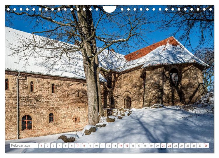Produktbild: Romanik in Sachsen-Anhalt (Wandkalender 2026 DIN A4 quer), CALVENDO Monatskalender