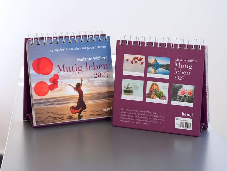 Produktbild: Wochenkalender 2027: Mutig leben