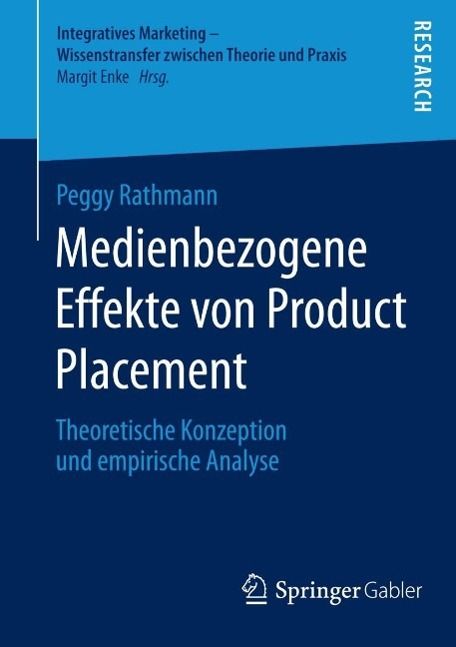 Produktbild: Medienbezogene Effekte von Product Placement