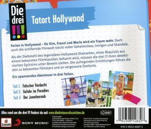 Produktbild: Die drei !!!: - Tatort Hollywood