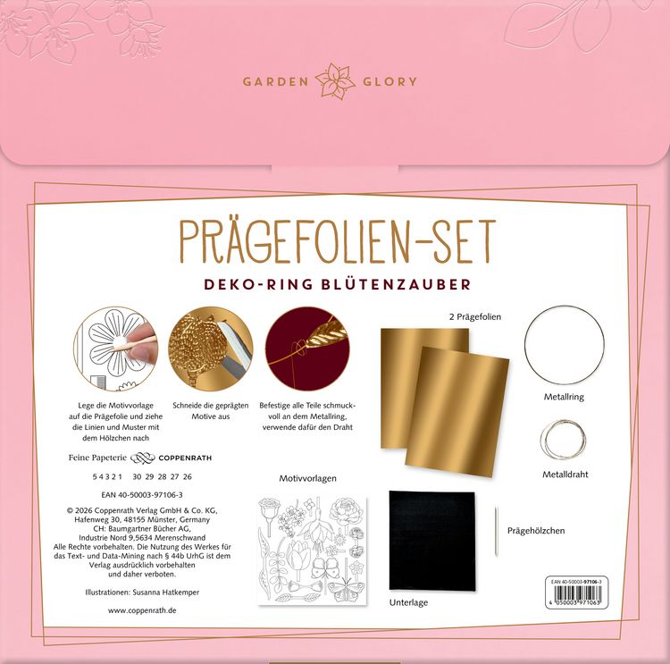 Produktbild: Pr&auml;gefolien-Set Deko-Ring
