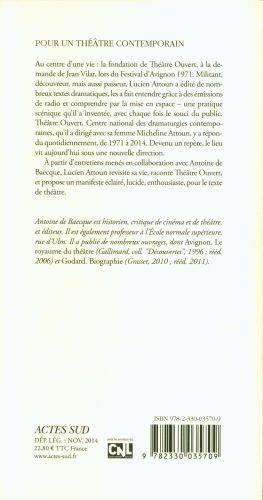 Produktbild: Pour un th&eacute;&acirc;tre contemporain